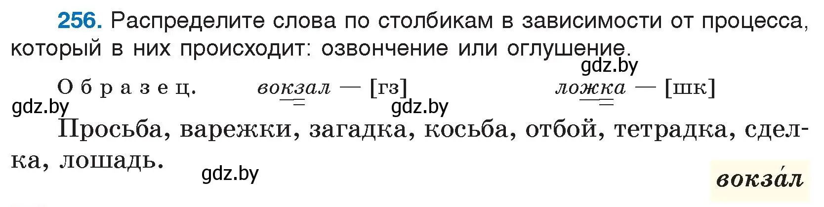 Условие номер 256 (страница 133) гдз по русскому языку 5 класс Мурина, Игнатович, учебник 1 часть