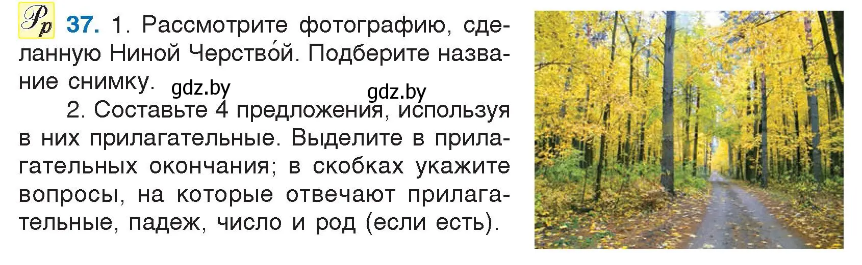 Условие номер 37 (страница 24) гдз по русскому языку 5 класс Мурина, Игнатович, учебник 1 часть