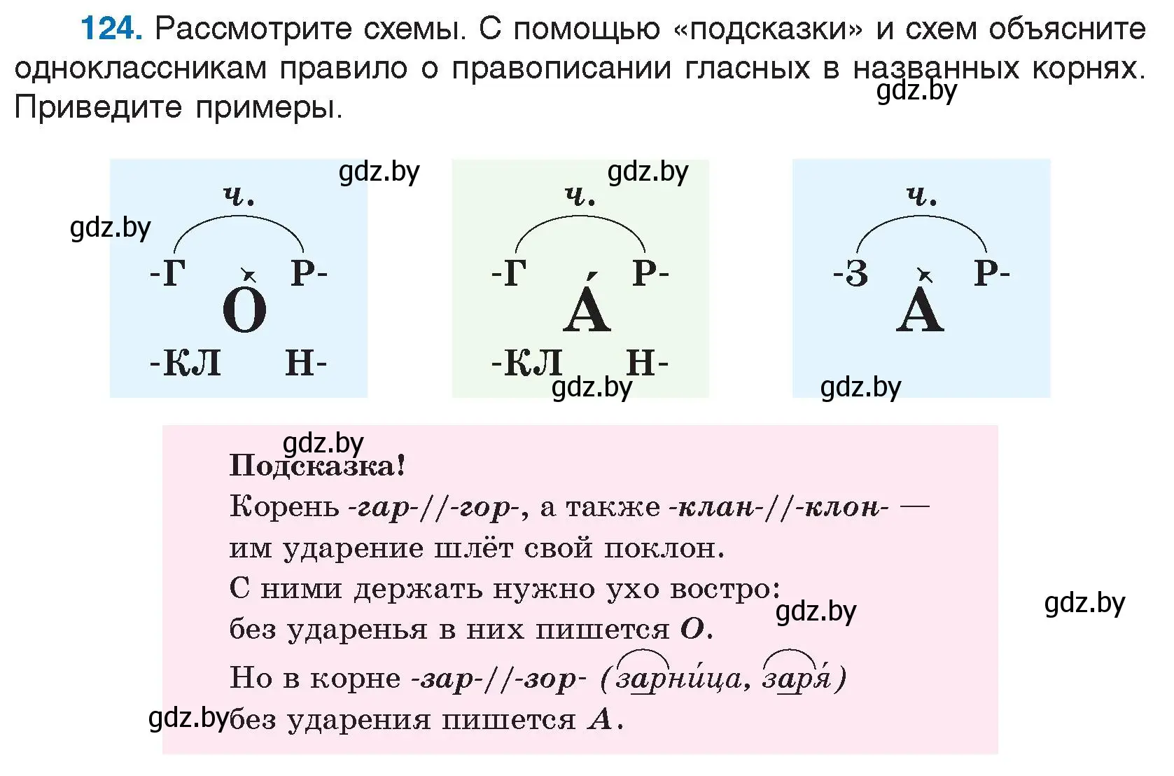 Условие номер 124 (страница 70) гдз по русскому языку 5 класс Мурина, Игнатович, учебник 2 часть