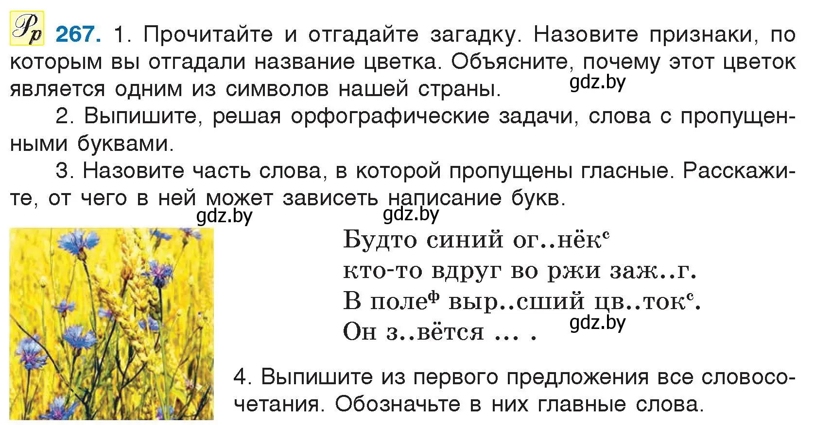 Условие номер 267 (страница 132) гдз по русскому языку 5 класс Мурина, Игнатович, учебник 2 часть