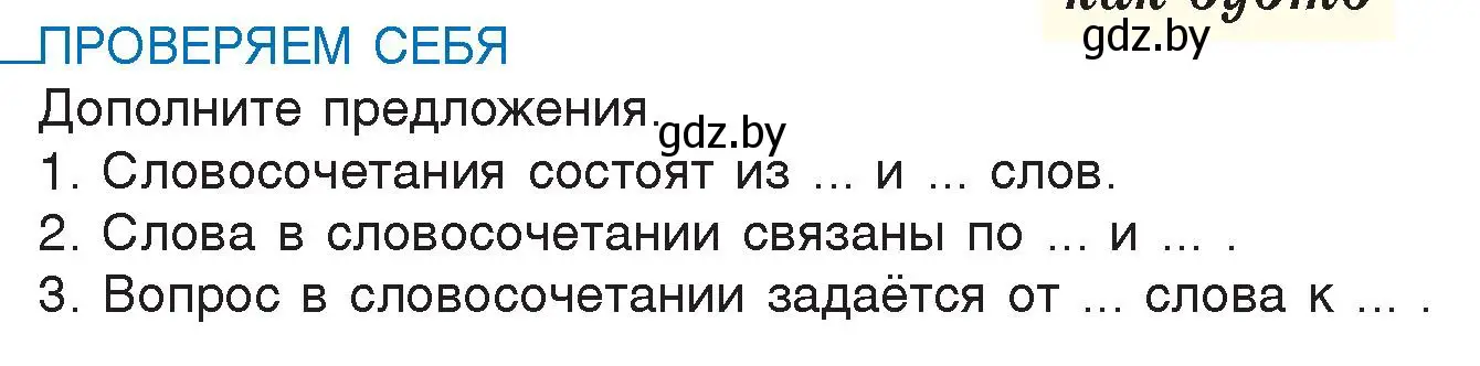 Условие  проверяем себя (страница 72) гдз по русскому языку 5 класс Мурина, Игнатович, учебник 1 часть