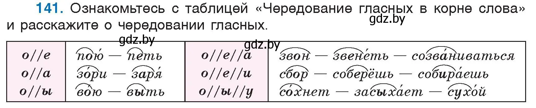 Условие номер 141 (страница 68) гдз по русскому языку 6 класс Мурина, Игнатович, учебник