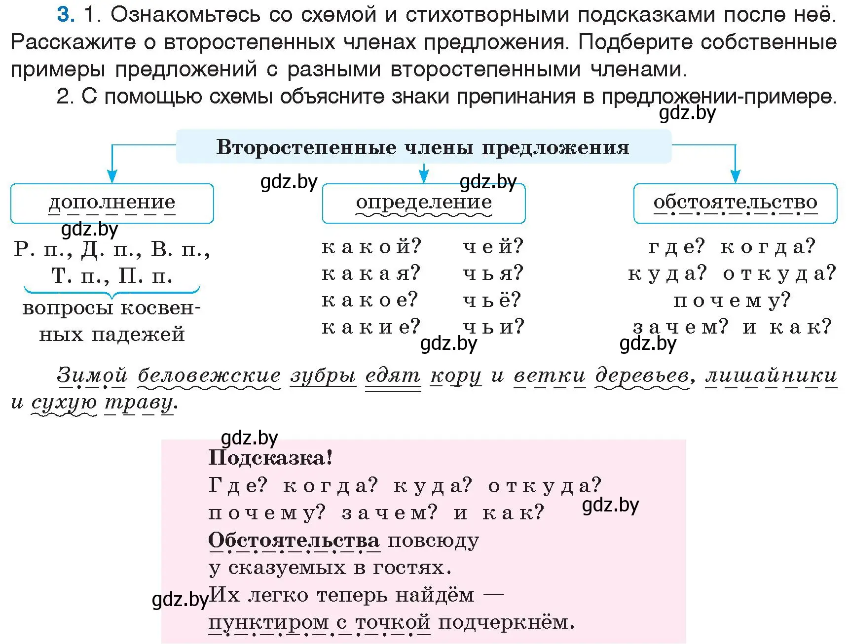 Условие номер 3 (страница 4) гдз по русскому языку 6 класс Мурина, Игнатович, учебник