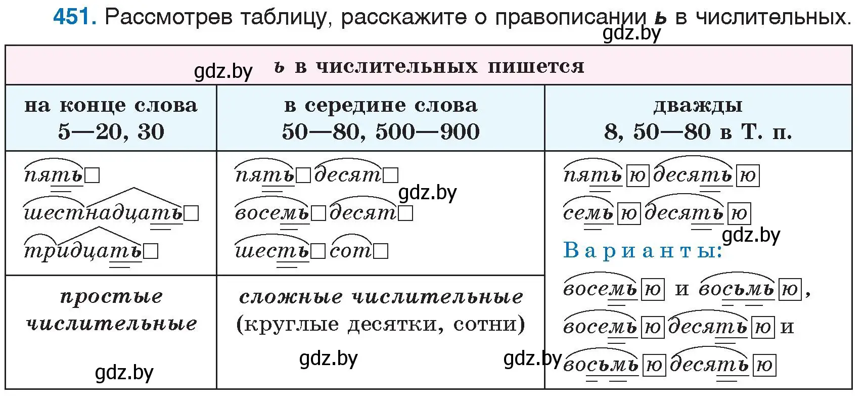 Условие номер 451 (страница 201) гдз по русскому языку 6 класс Мурина, Игнатович, учебник