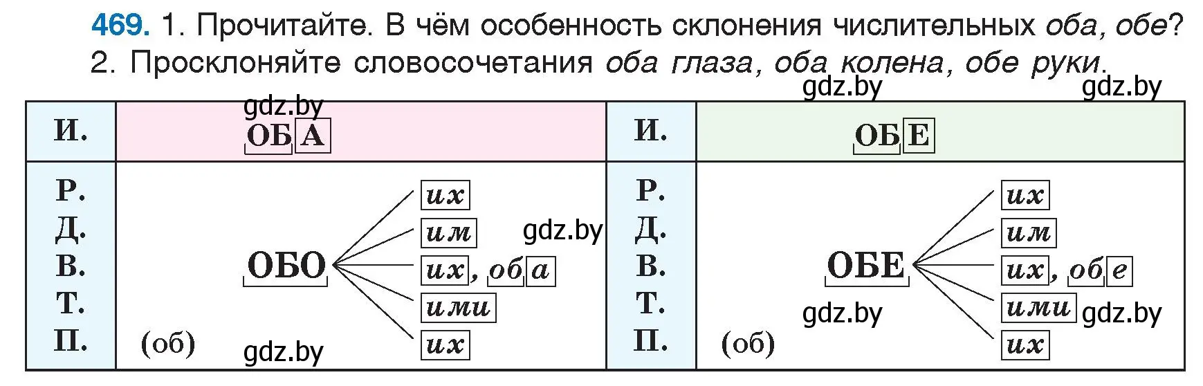 Условие номер 469 (страница 206) гдз по русскому языку 6 класс Мурина, Игнатович, учебник