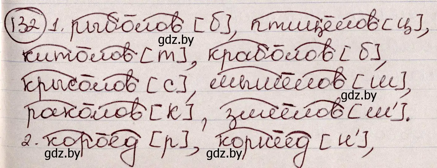 Решение номер 132 (страница 65) гдз по русскому языку 6 класс Мурина, Игнатович, учебник