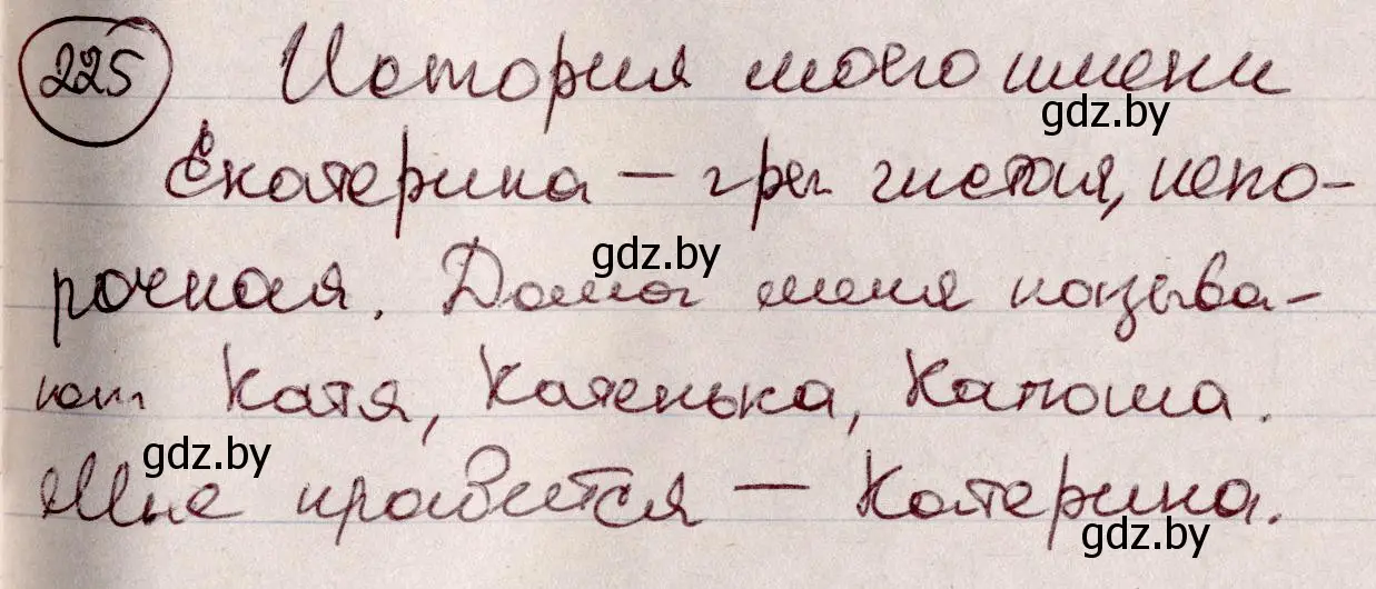 Решение номер 225 (страница 108) гдз по русскому языку 6 класс Мурина, Игнатович, учебник