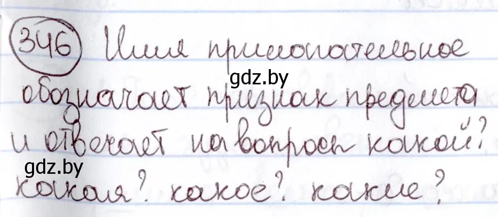 Решение номер 346 (страница 160) гдз по русскому языку 6 класс Мурина, Игнатович, учебник