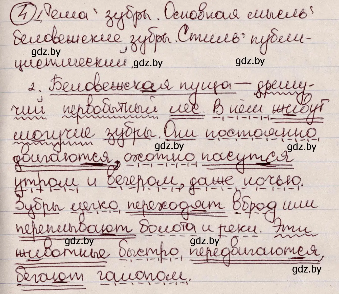Решение номер 4 (страница 5) гдз по русскому языку 6 класс Мурина, Игнатович, учебник