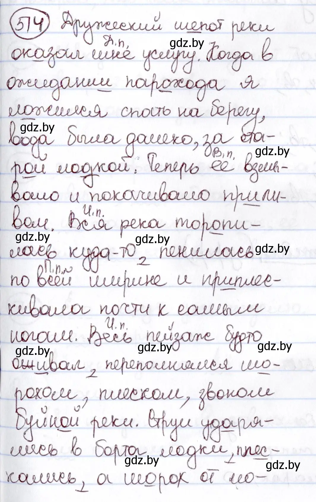 Решение номер 514 (страница 219) гдз по русскому языку 6 класс Мурина, Игнатович, учебник