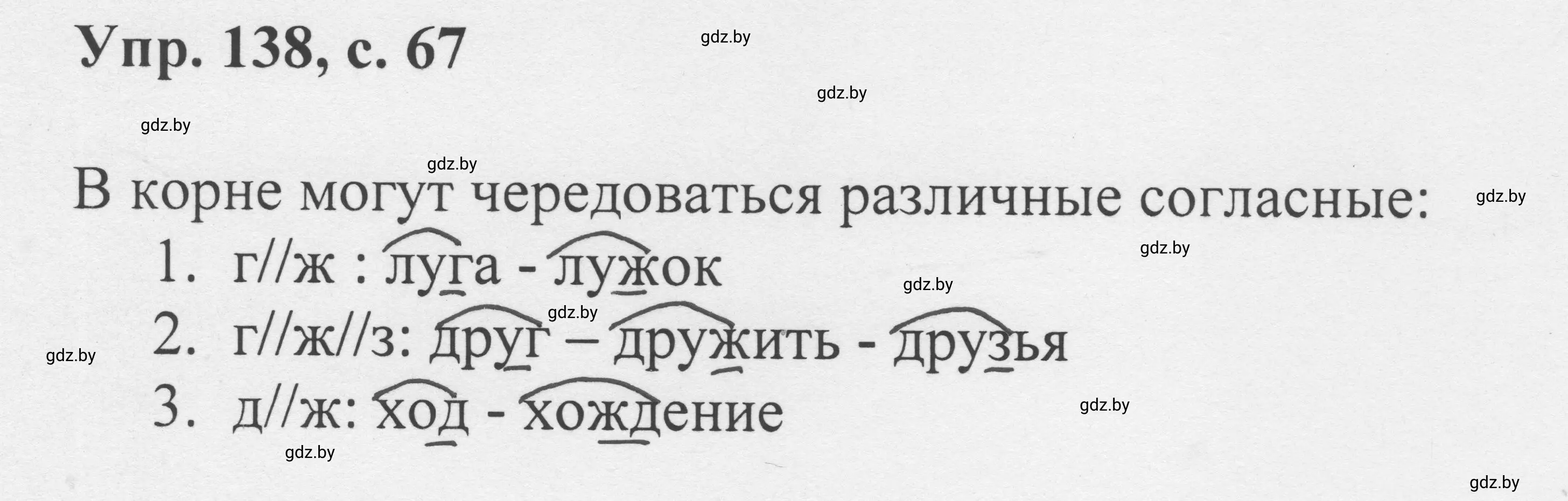 Решение 2. номер 138 (страница 67) гдз по русскому языку 6 класс Мурина, Игнатович, учебник