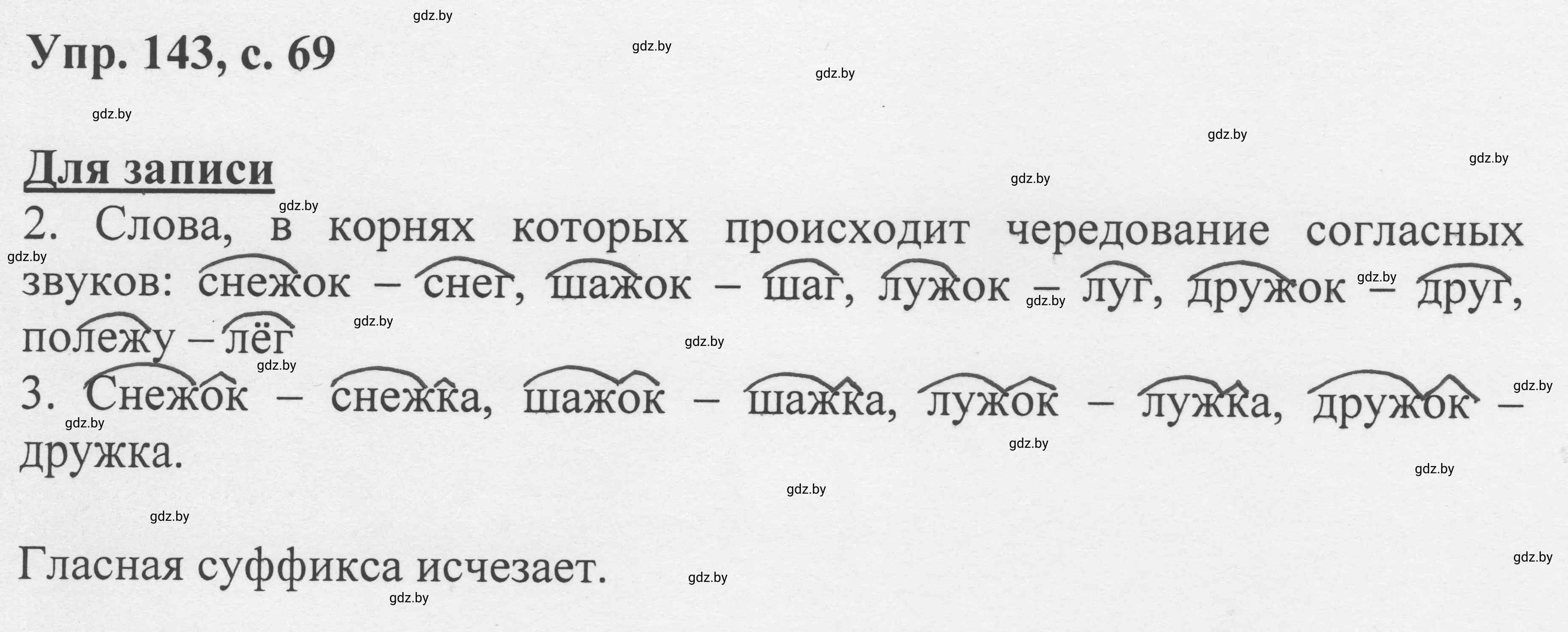 Решение 2. номер 143 (страница 69) гдз по русскому языку 6 класс Мурина, Игнатович, учебник