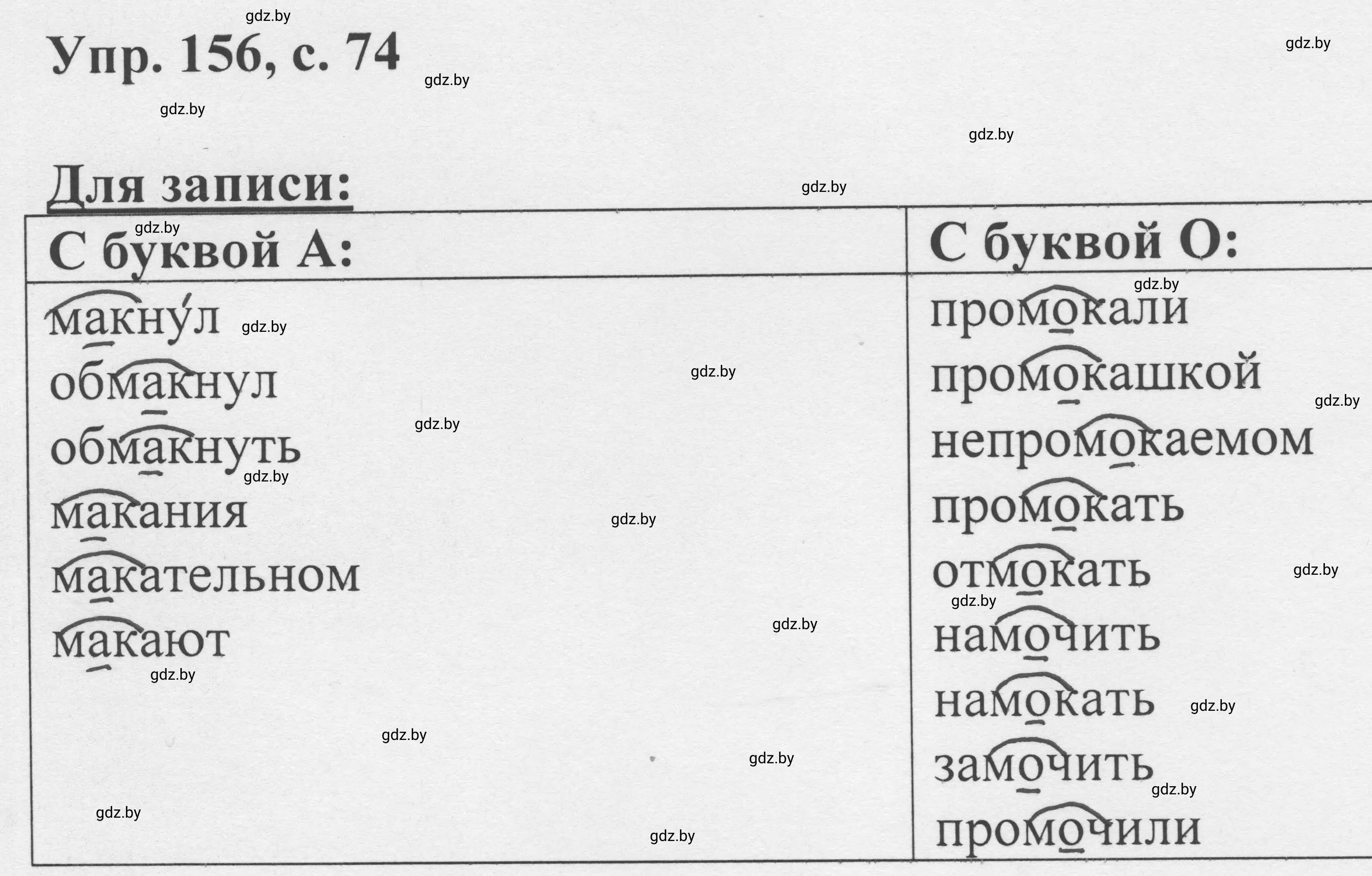 Решение 2. номер 156 (страница 74) гдз по русскому языку 6 класс Мурина, Игнатович, учебник