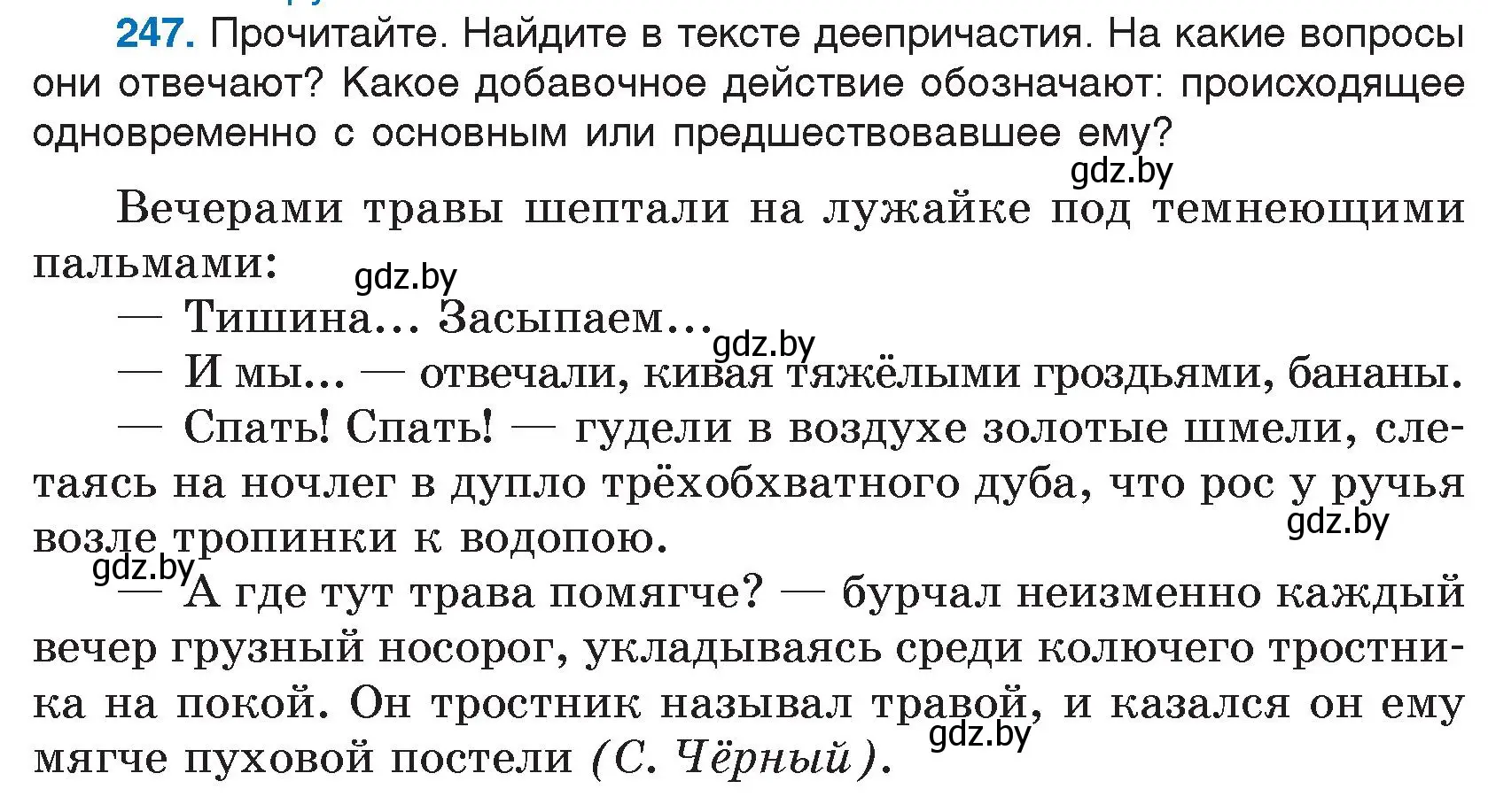 Условие номер 247 (страница 122) гдз по русскому языку 7 класс Волынец, Литвинко, учебник