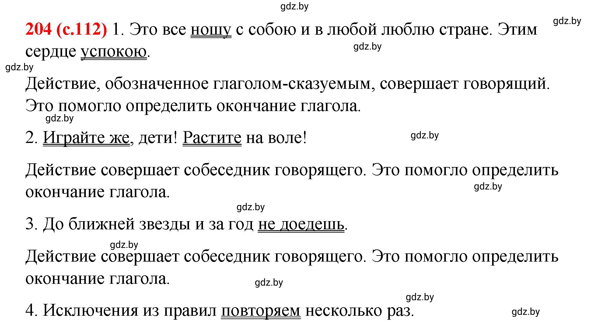 Решение номер 204 (страница 112) гдз по русскому языку 8 класс Мурина, Долбик, учебник