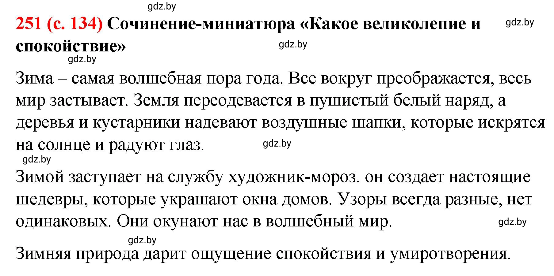 Решение номер 251 (страница 134) гдз по русскому языку 8 класс Мурина, Долбик, учебник