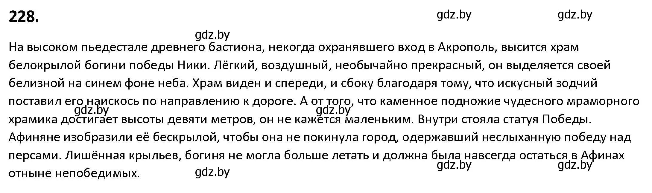 Решение номер 228 (страница 127) гдз по русскому языку 9 класс Мурина, Литвинко, учебник