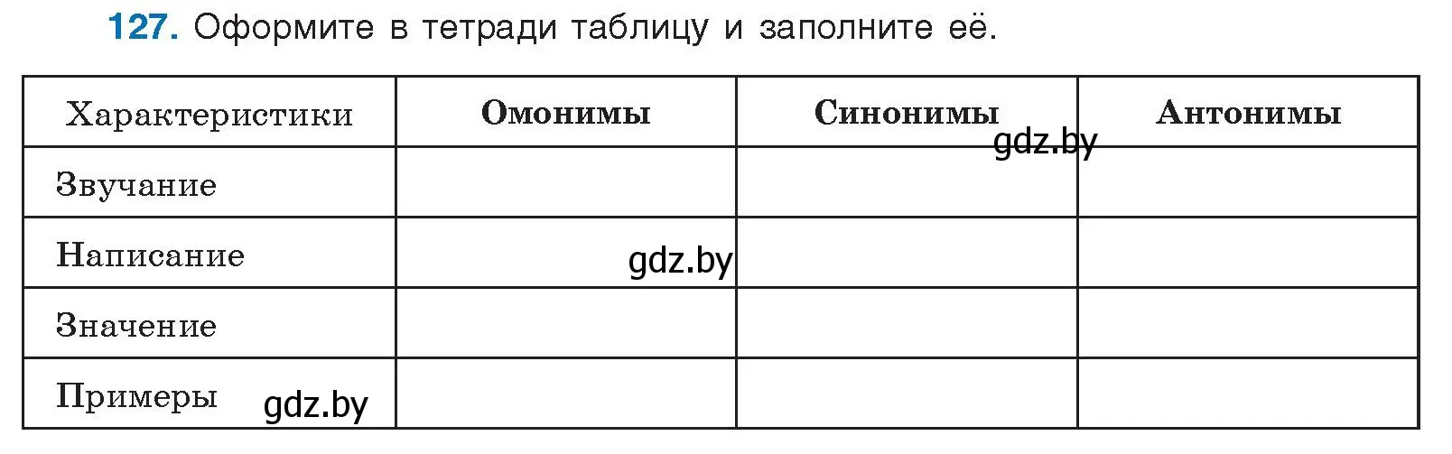 Условие номер 127 (страница 79) гдз по русскому языку 10 класс Леонович, Волынец, учебник
