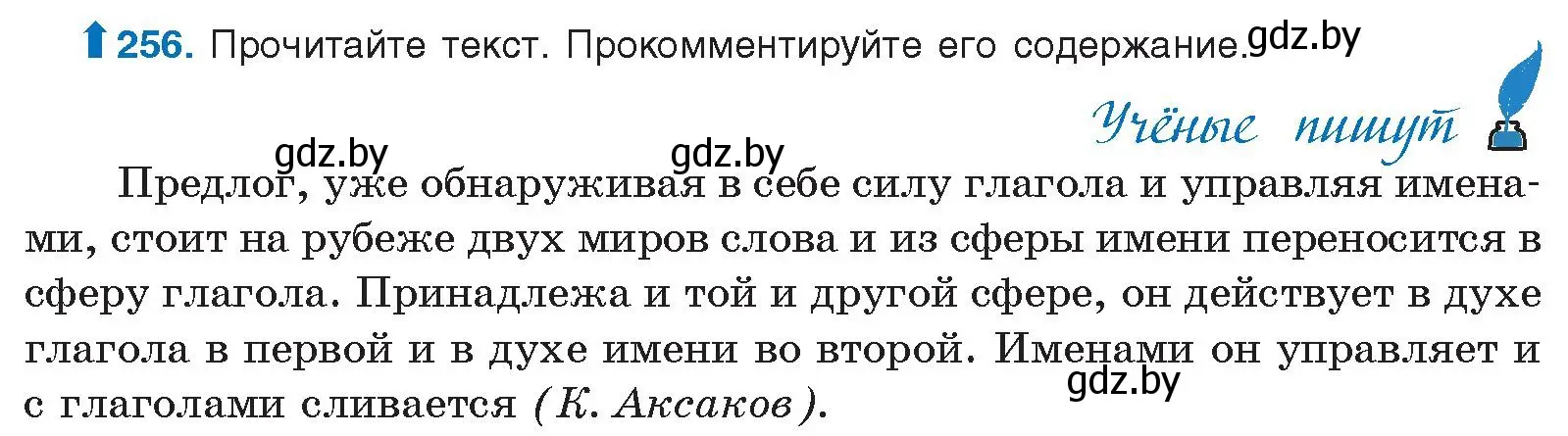 Условие номер 256 (страница 141) гдз по русскому языку 10 класс Леонович, Волынец, учебник