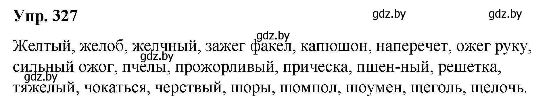 Решение номер 327 (страница 174) гдз по русскому языку 10 класс Леонович, Волынец, учебник