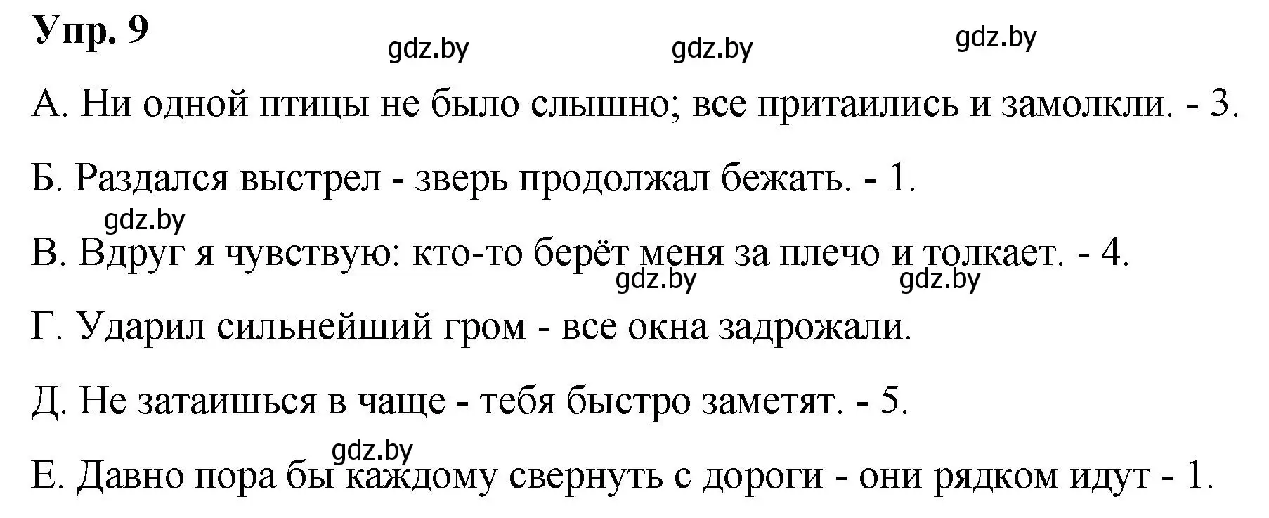 Решение номер 9 (страница 8) гдз по русскому языку 10 класс Леонович, Волынец, учебник