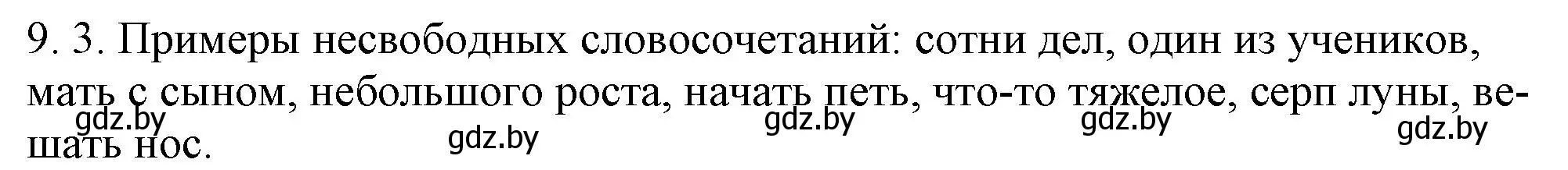 Решение номер 9.3 (страница 51) гдз по русскому языку 11 класс Долбик, Литвинко, учебник