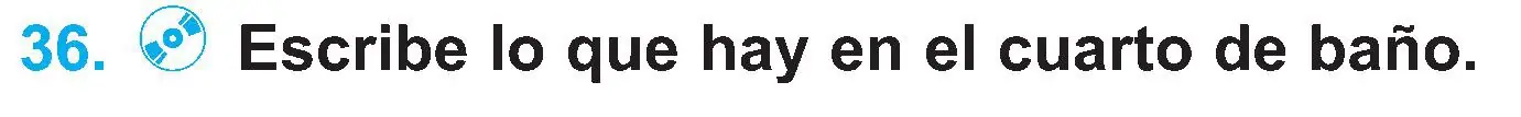 Условие номер 36 (страница 89) гдз по испанскому языку 4 класс Гриневич, Бахар, учебник 1 часть