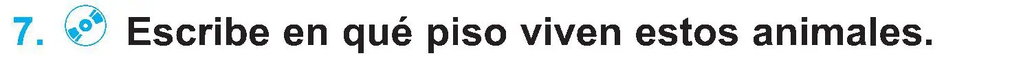 Условие номер 7 (страница 79) гдз по испанскому языку 4 класс Гриневич, Бахар, учебник 1 часть