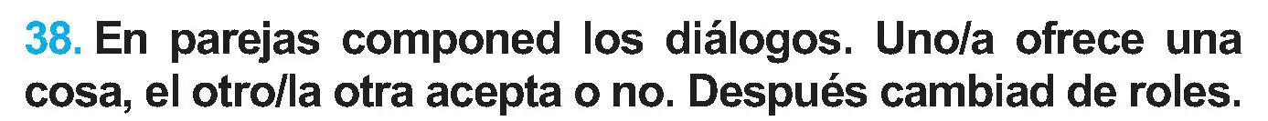 Условие номер 38 (страница 25) гдз по испанскому языку 5 класс Гриневич, учебник 2 часть