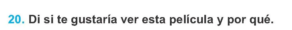 Условие номер 20 (страница 151) гдз по испанскому языку 8 класс Гриневич, учебник