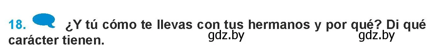 Условие номер 18 (страница 137) гдз по испанскому языку 9 класс Гриневич, Янукенас, учебник