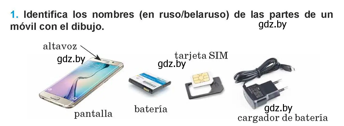 Условие номер 1 (страница 247) гдз по испанскому языку 9 класс Гриневич, Янукенас, учебник