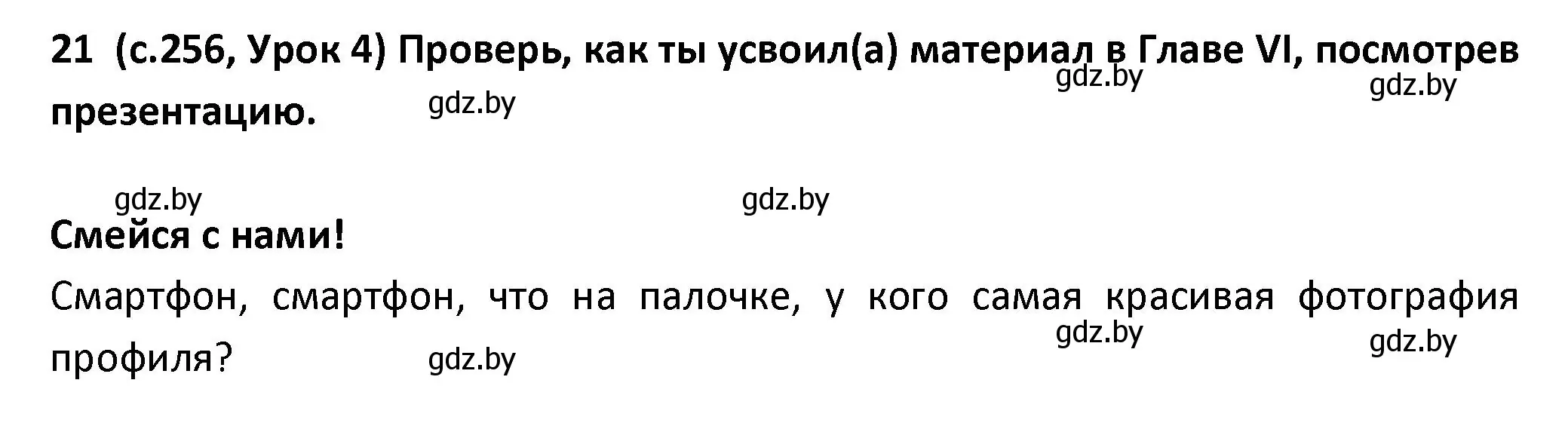 Решение номер 21 (страница 256) гдз по испанскому языку 9 класс Гриневич, Янукенас, учебник