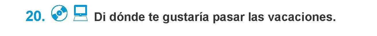 Условие номер 20 (страница 12) гдз по испанскому языку 10 класс Гриневич, Янукенас, учебник