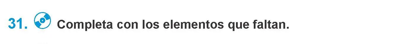 Условие номер 31 (страница 15) гдз по испанскому языку 10 класс Гриневич, Янукенас, учебник