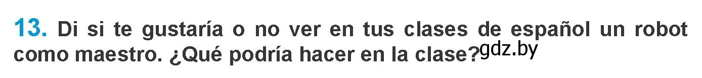 Условие номер 13 (страница 35) гдз по испанскому языку 10 класс Гриневич, Янукенас, учебник