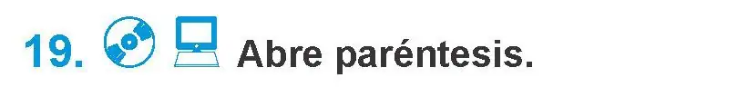 Условие номер 19 (страница 100) гдз по испанскому языку 10 класс Гриневич, Янукенас, учебник