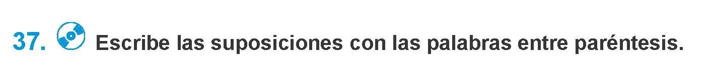 Условие номер 37 (страница 164) гдз по испанскому языку 10 класс Гриневич, Янукенас, учебник