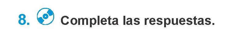 Условие номер 8 (страница 191) гдз по испанскому языку 10 класс Гриневич, Янукенас, учебник