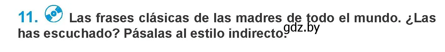 Условие номер 11 (страница 236) гдз по испанскому языку 10 класс Гриневич, Янукенас, учебник